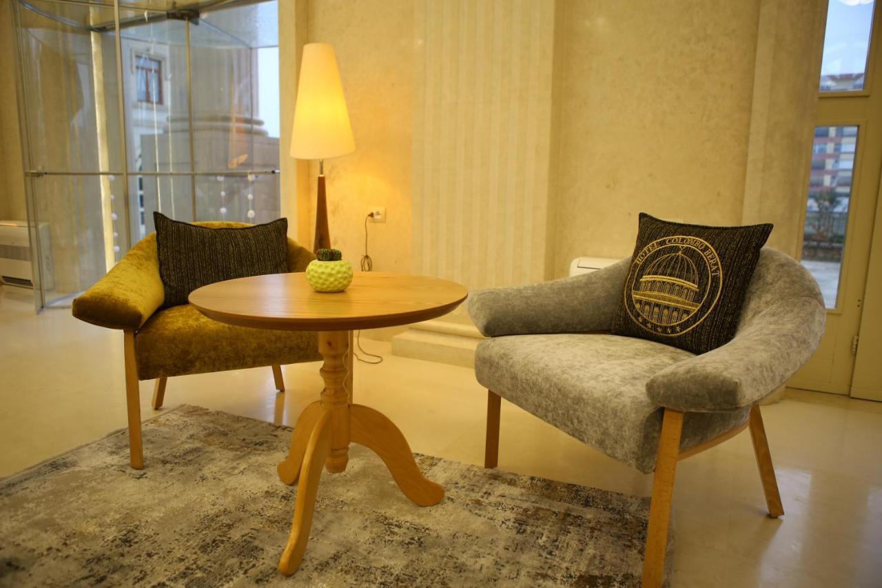 Hotel Colombo Berat Extérieur photo Interior of the hotel
